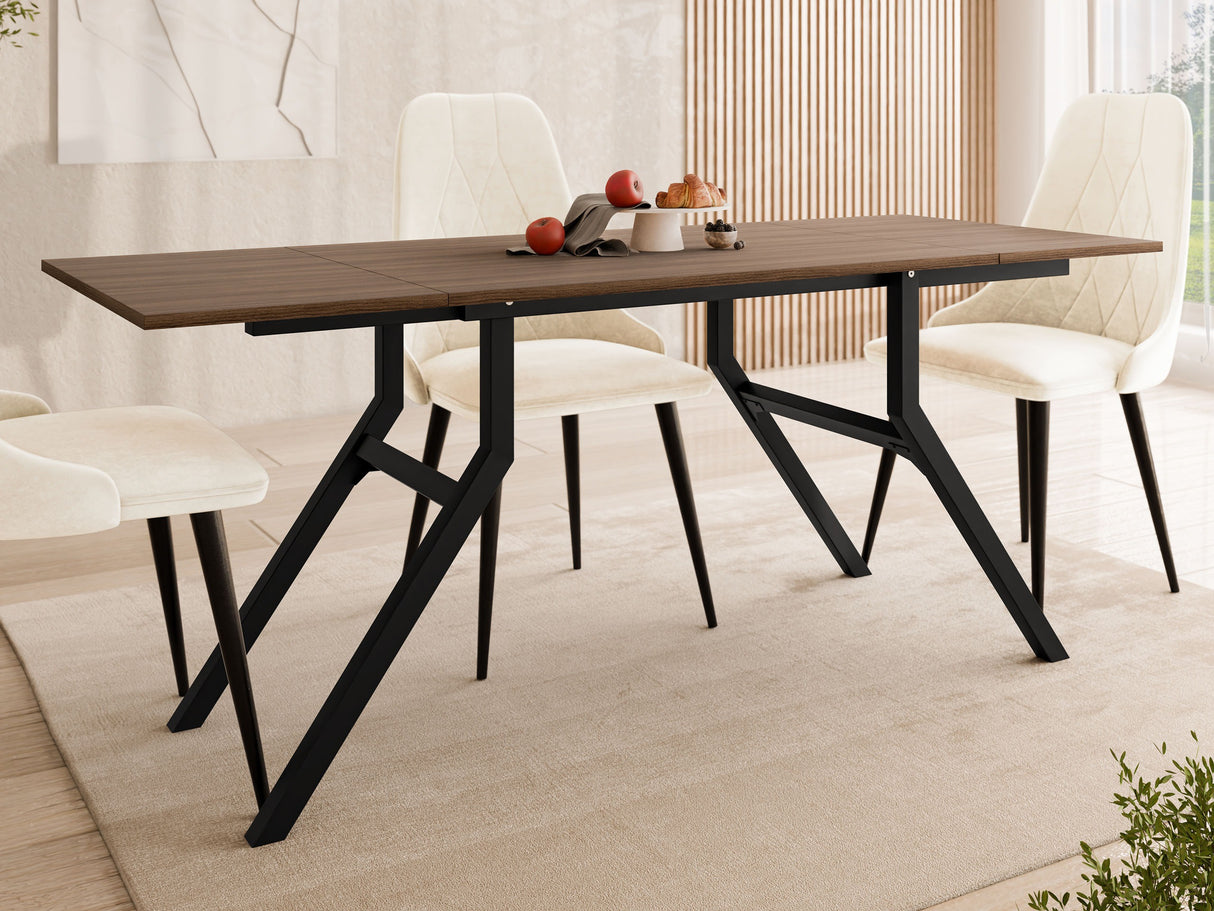 Kihajtható dohányzóasztal XENA BIS, Szín: Dió 4417513