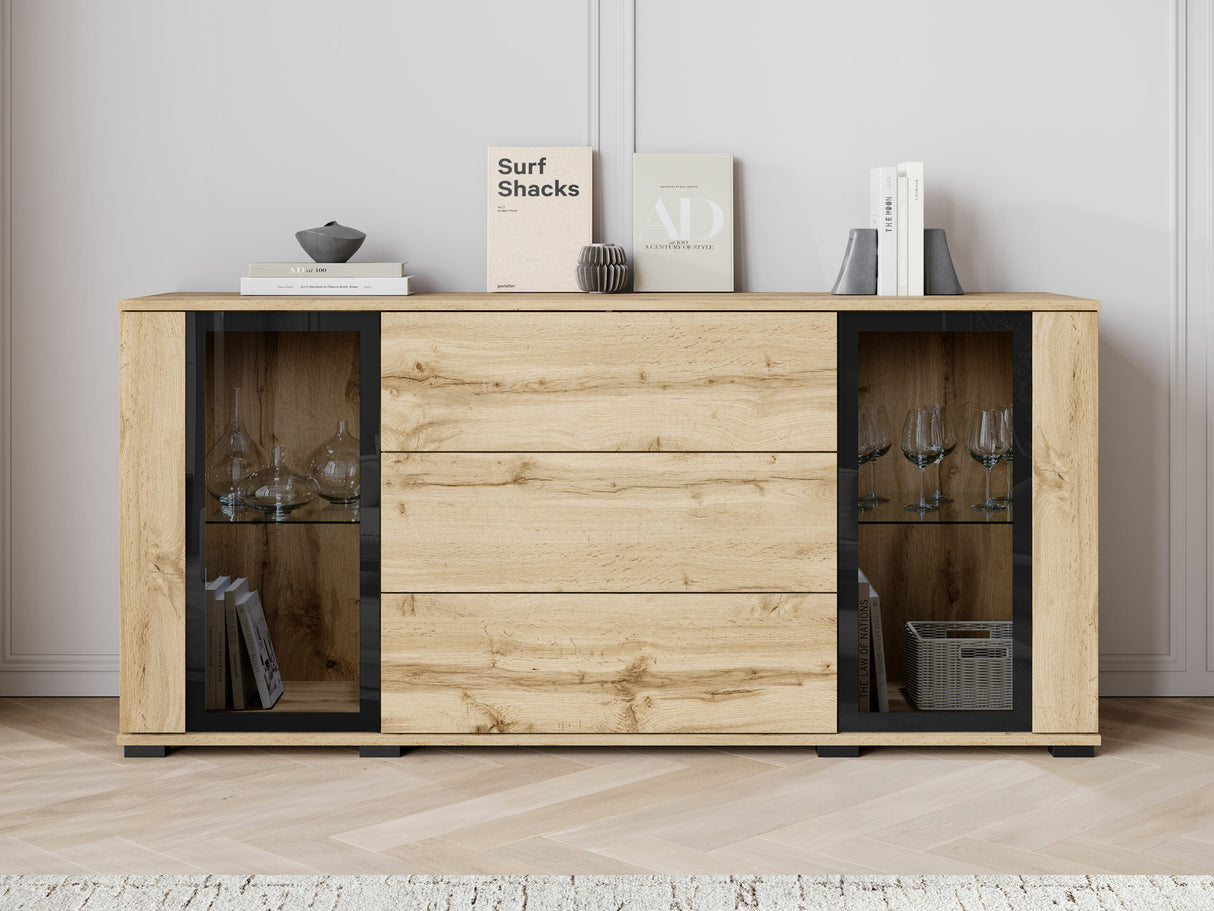 Komód CARO SB 150, Szín: Wotan tölgy, -világítás: Nem 4417816