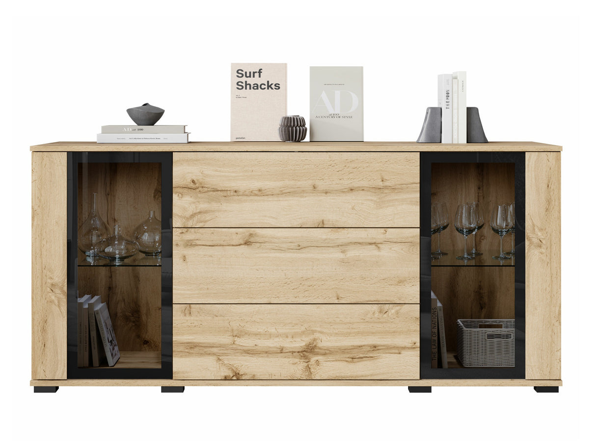 Komód CARO SB 150, Szín: Wotan tölgy, -világítás: Nem 4417819