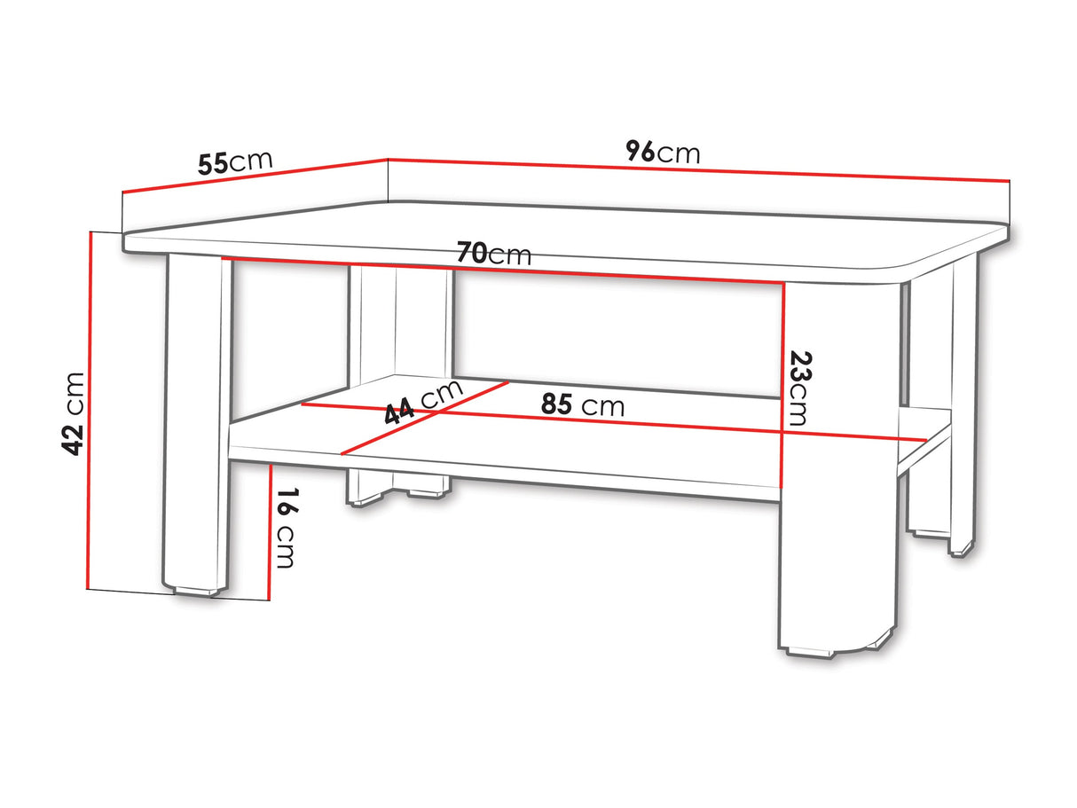 Dohányzóasztal REST, Szín: Kasmír