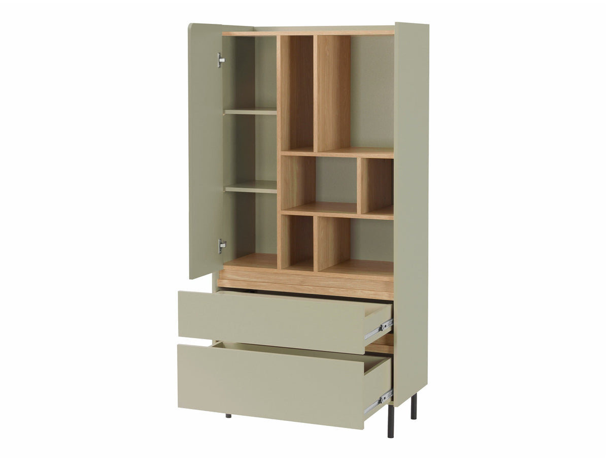 Könyvespolc LUCA SYSTEM 6, Szín: + Tölgy