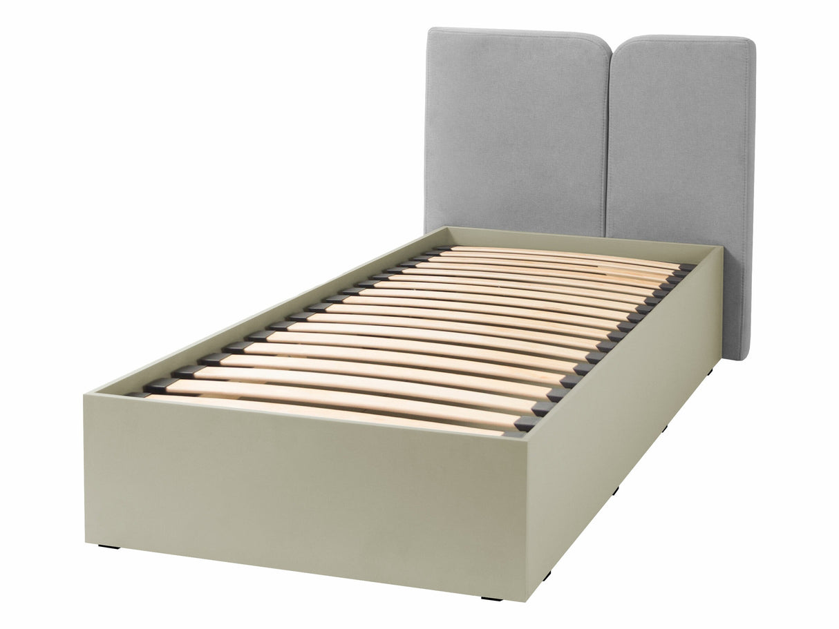 Ágy 90x200/ 120x200 LUCA SYSTEM 13/14, Szín: Poros zöld + Tölgy, Alvó felület mérete: 90 x 200 cm