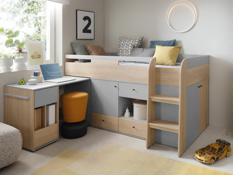 Galériaágy 90x200 ORO SYSTEM 8 platynemwy + biszkoptowy