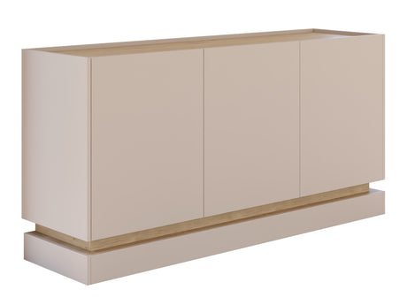 Szekrény K160 3D ZARPANT, Szín: Világosbarna + Tölgy 4436189