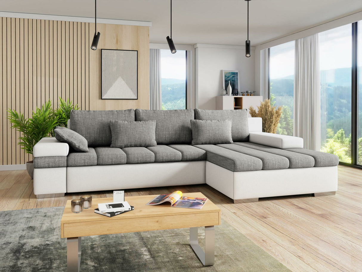 Sarokkanapé Bangkok (Kanton), Változatok: Jobb, Szín: Soft 017 + Lawa 05 4441812