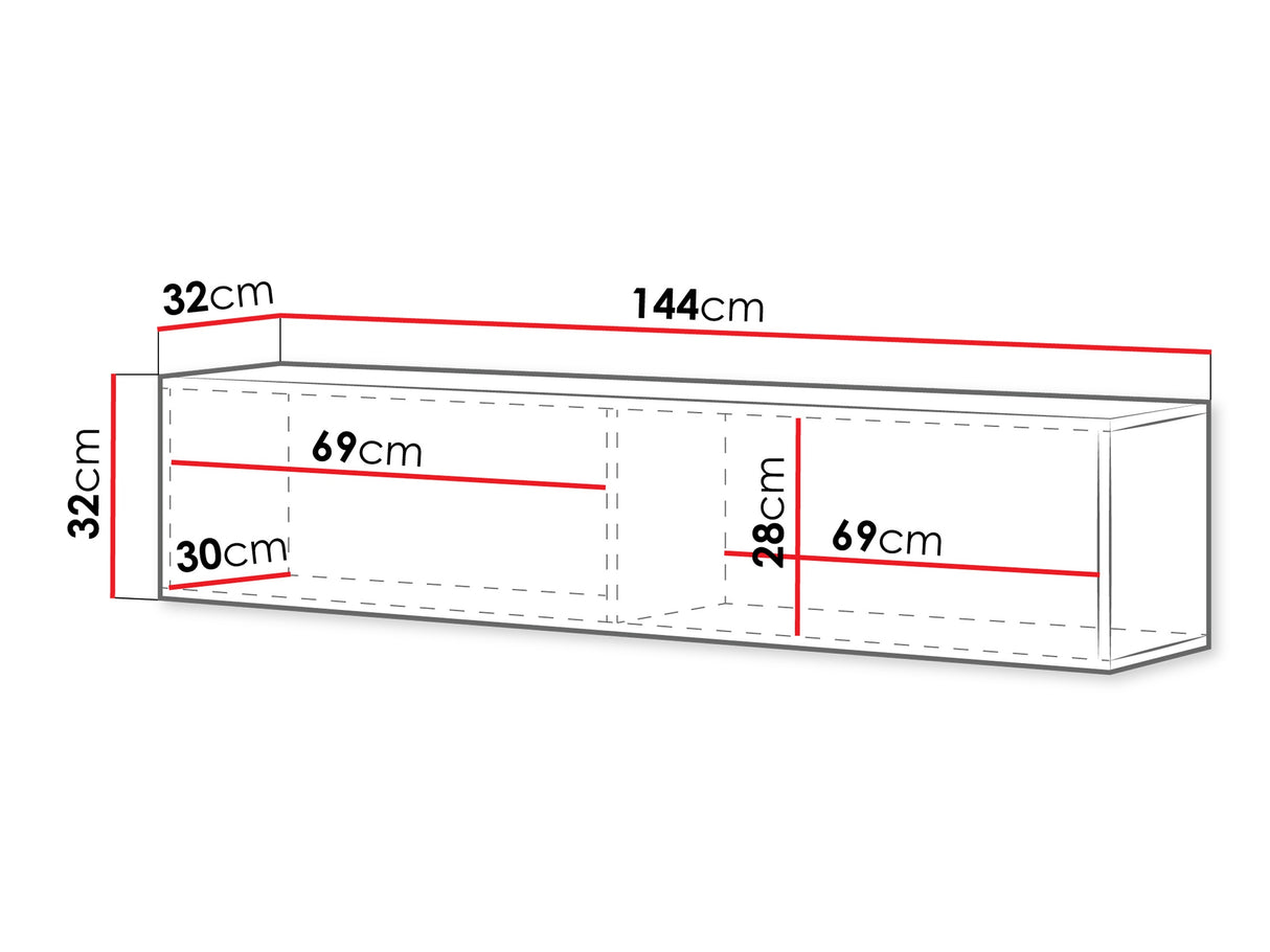 TV-állvány RTV GOVI 140 z m