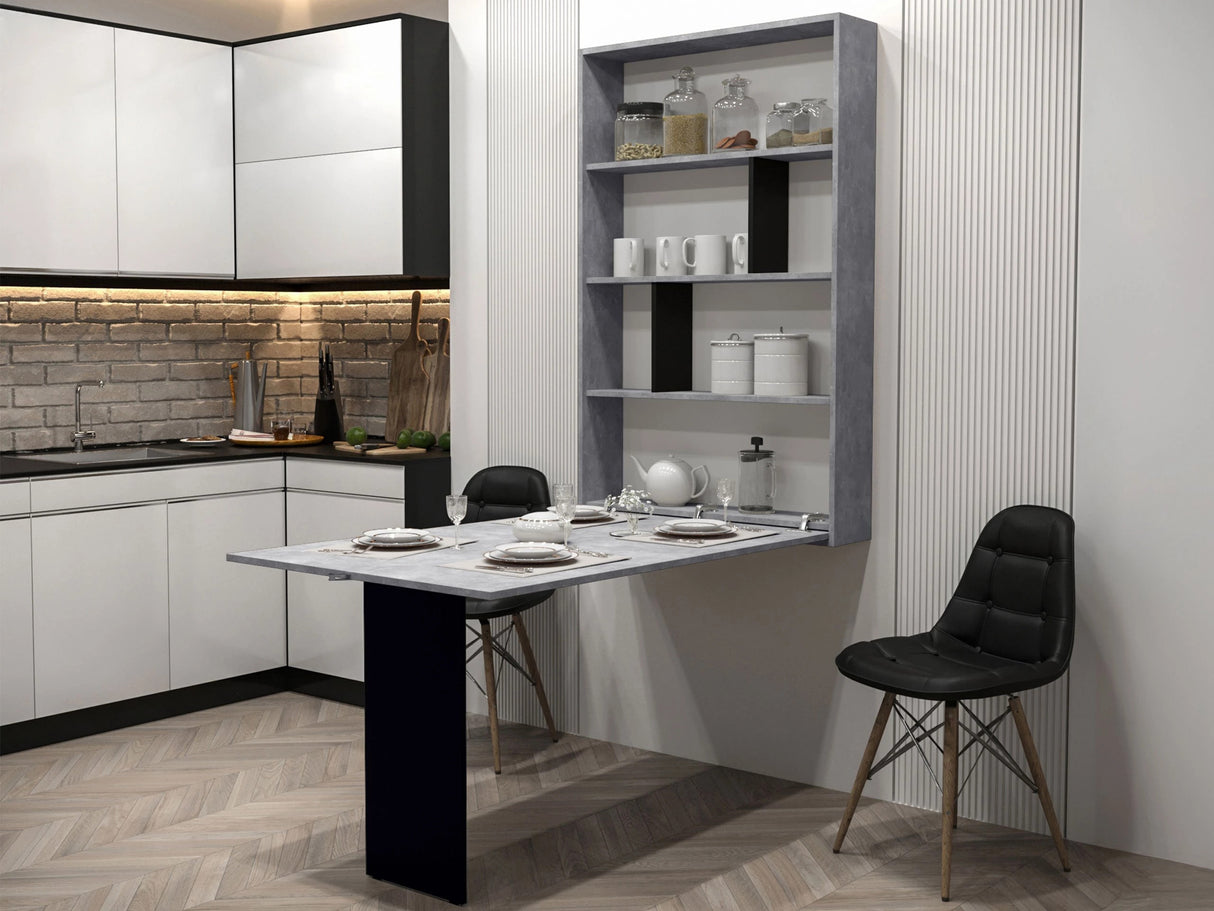 Összecsukható asztal ABI (Eden) Szín: + Beton 4447926