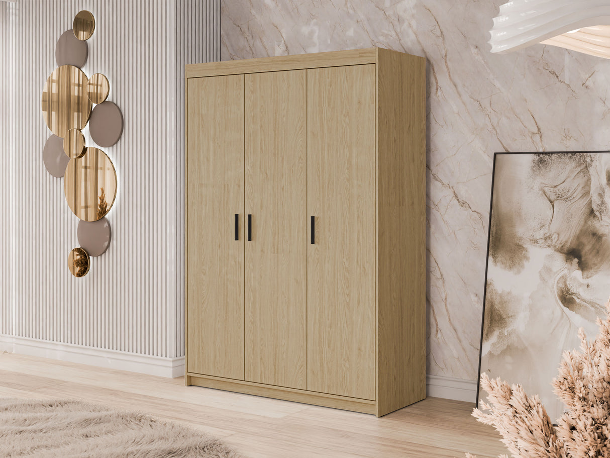 Gardróbszekrény Elena (Melen 3D), Szín: Tölgy