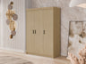 Gardróbszekrény Elena (Melen 3D), Szín: Tölgy
