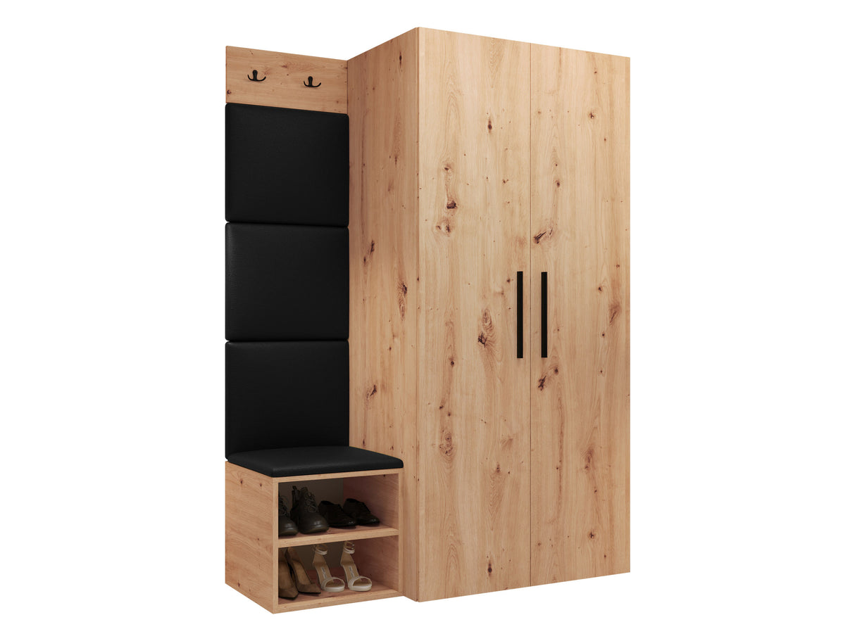 Előszoba garnitúra Garderoba MEDI IV, Keret színe: Artisan tölgy, Puha falpanel színe: Soft 011 4452071