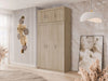 Gardróbszekrény Elena (Melen 3D) III, Szín: Sonoma tölgy 4452892