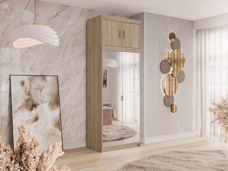 Gardróbszekrény ELENA 2D +, Szín: Sonoma tölgy 4452950