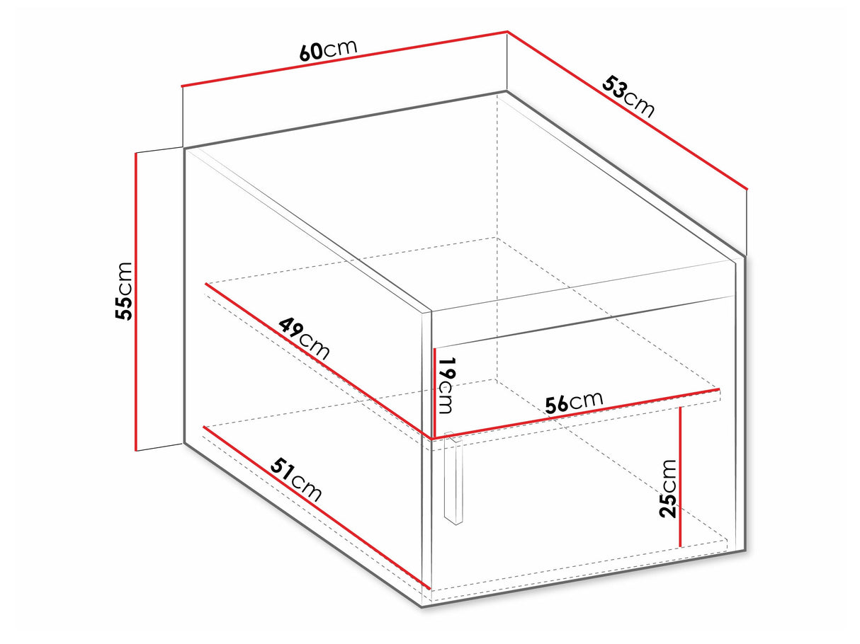 Szekrény ELENA 01, Szín: Lefkas tölgy 4453391