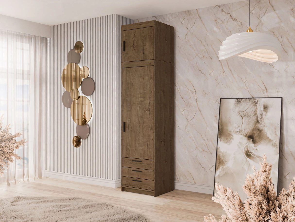 Szekrény ELENA 01, Szín: Lefkas tölgy 4453489