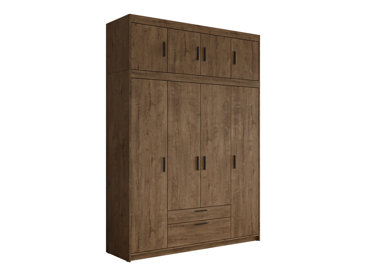 Gardróbszekrény ELENA (Melen 4D), Szín: Lefkas tölgy 4454437