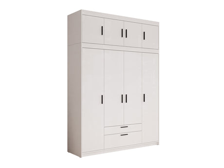 Gardróbszekrény ELENA (Melen 4D), Szín: Fehér 4454440