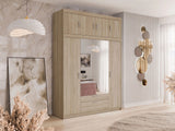 Gardróbszekrény ELENA (Melen 4D) IV, Szín: Sonoma tölgy 4454504