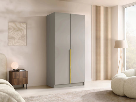 Gardróbszekrény BONO I, Szín: Kasmír + Aranysárga 4461936