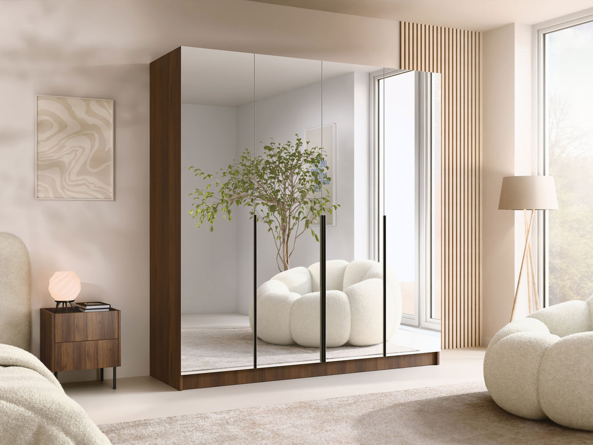 Gardróbszekrény SANTI III, Szín: Dió