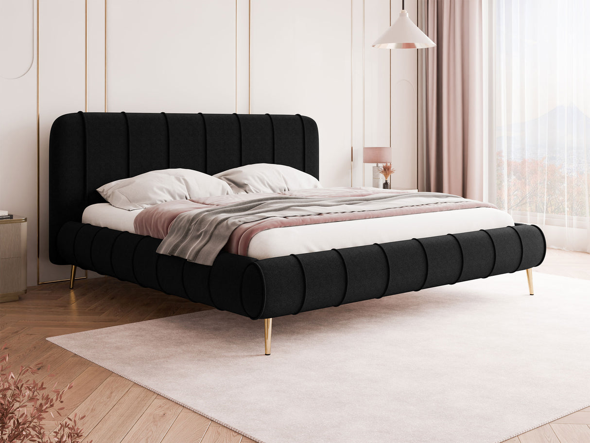 Ágy SLIM XI złote nemgi, Szín: Kronos 07, Alvó felület mérete: 120 x 200 cm