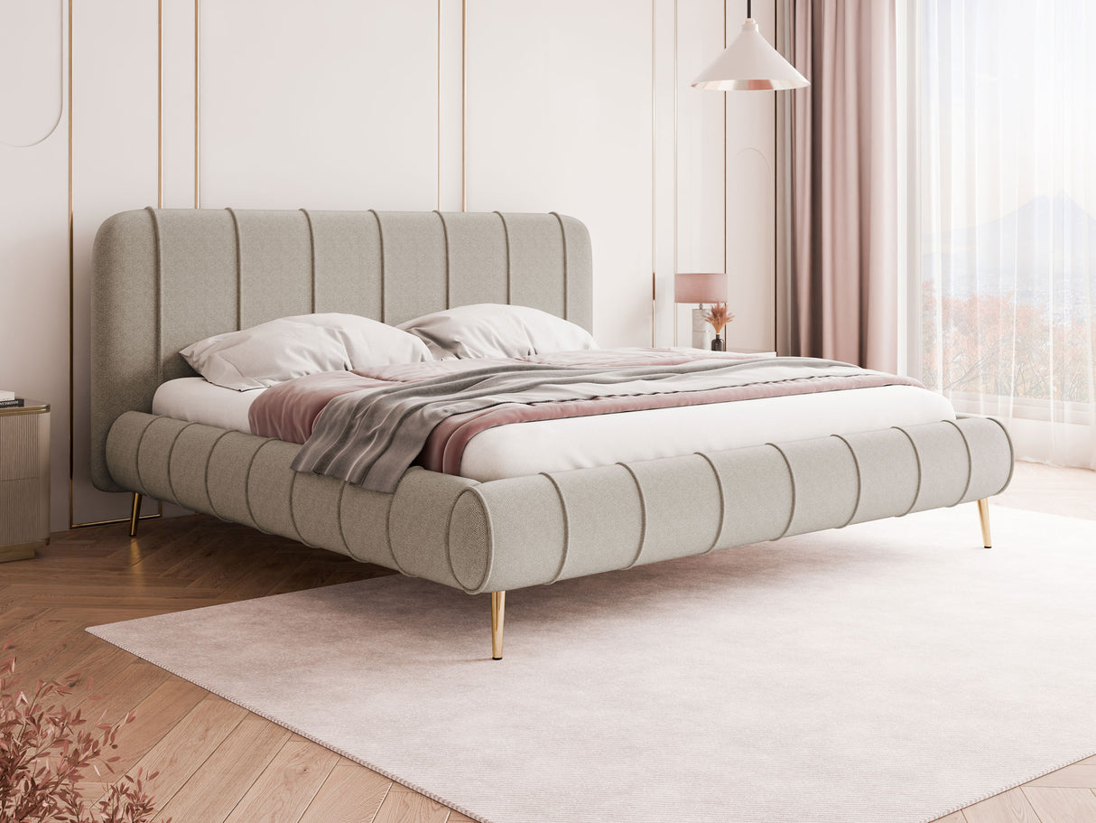 Ágy SLIM XI złote nemgi, Szín: 02, Alvó felület mérete: 200 x 200 cm