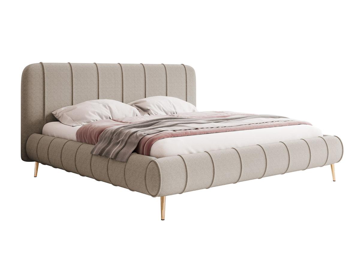 Ágy SLIM XI złote nemgi, Szín: 02, Alvó felület mérete: 160 x 200 cm