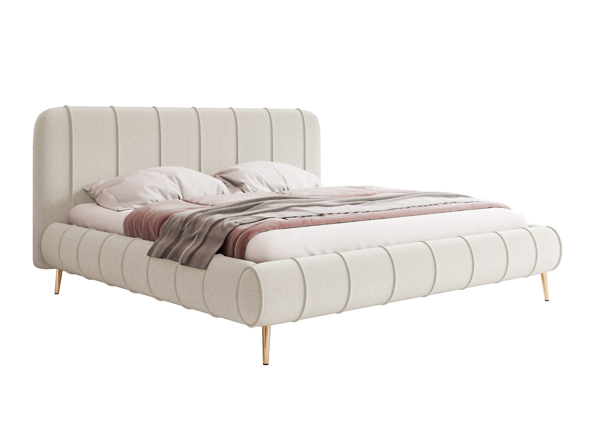 Ágy SLIM XI złote nemgi, Szín: Kronos 38, Alvó felület mérete: 120 x 200 cm