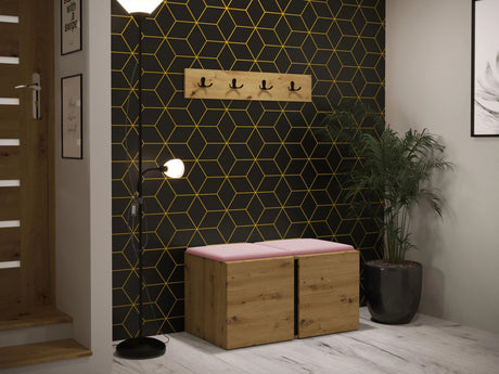 Előszoba garnitúra ORION VI (Tavasz VI), Keret színe: Artisan tölgy, Puha falpanel színe: Manila 09 4475054