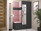 Előszoba garnitúra ORION XXVI (Tavasz XXVI), Keret színe: Grafit, Puha falpanel színe: Manila 09 4478630