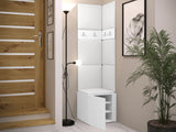 Előszoba garnitúra ORION XXI (Tavasz XXI), Keret színe: Grafit, Puha falpanel színe: Manila 32 4480776