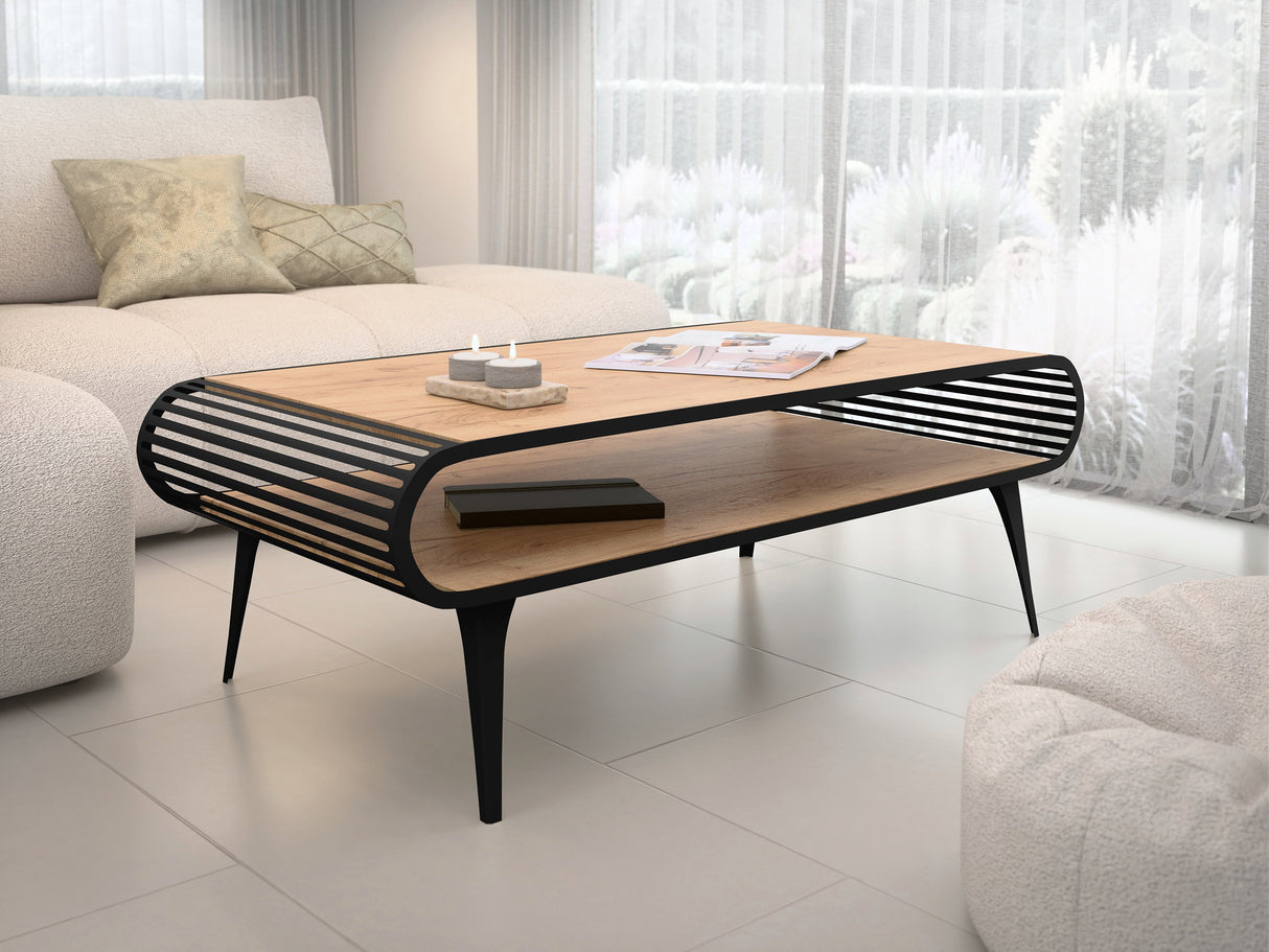 Dohányzóasztal ARISTO, színe: Craft