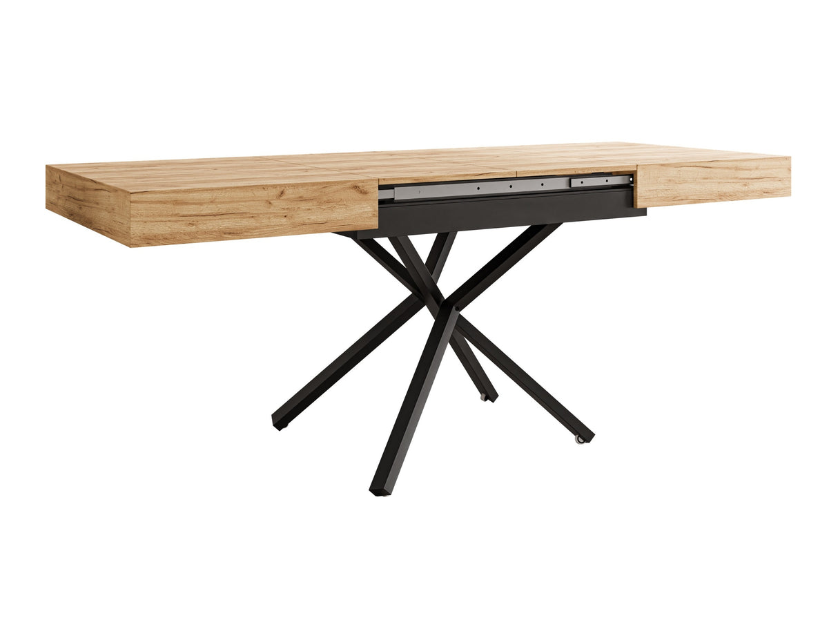 Kihajtható dohányzóasztal SANNA X, színe: Craft