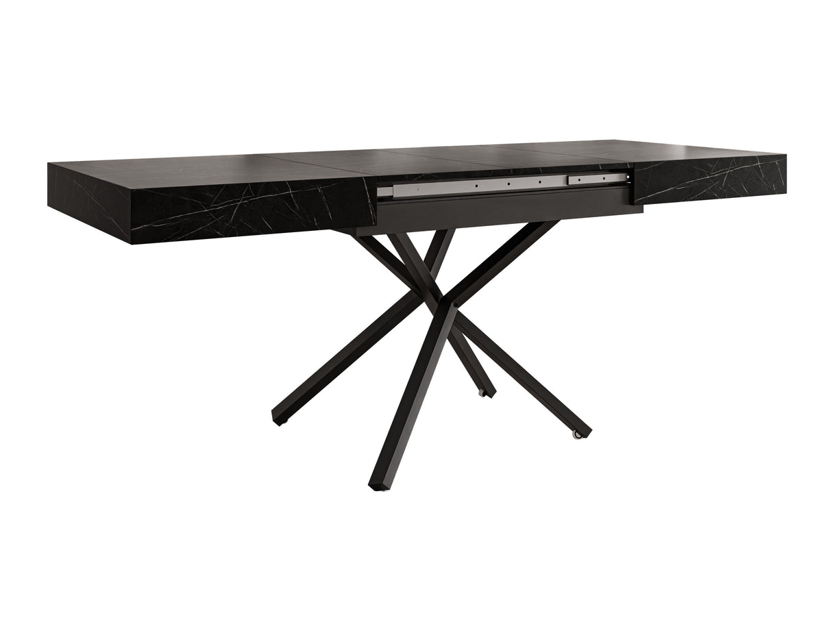 Kihajtható dohányzóasztal SANNA X, színe: márvány