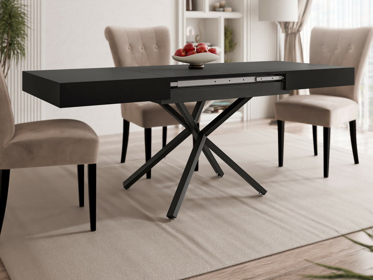 Kihajtható dohányzóasztal SANNA X, színe: