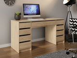 Íróasztal / ADA BIS, Szín: Tölgy