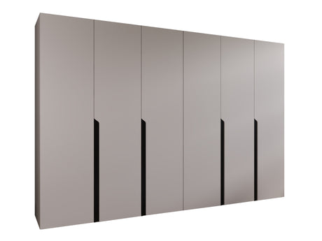 Gardróbszekrény MILA 1 300, Szín: Kasmír, Fogantyú színe: