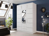 Gardróbszekrény BALI II D3 +, Szín: Fehér 4507801