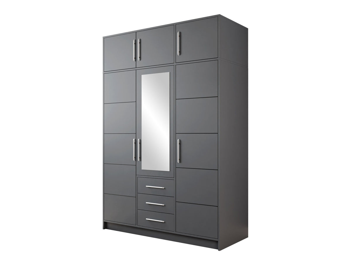 Gardróbszekrény BALI II D3 +, Szín: Grafit 4507818
