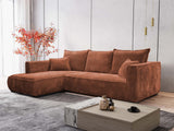 Sarokkanapé MODENA, Szín: Tilia 52, Változatok: Bal