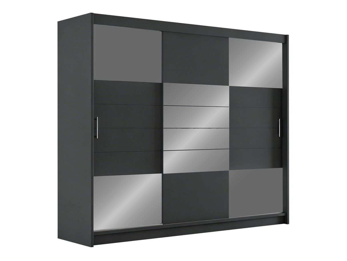 Gardróbszekrény ARUBA 2 250, Szín: Grafit