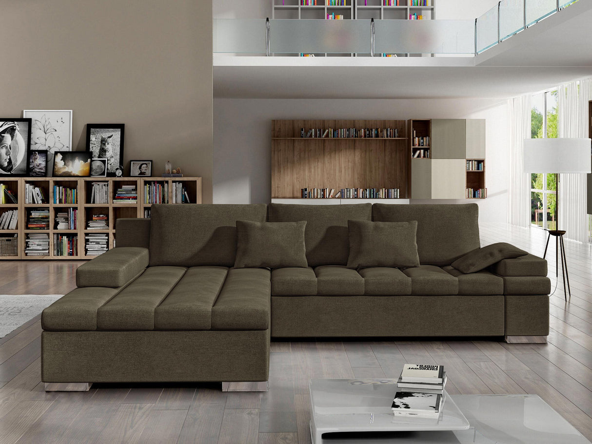 Sarokkanapé Bangkok (Kanton) Toptextil, Szín: Wave 09, Változatok: Bal 4547885