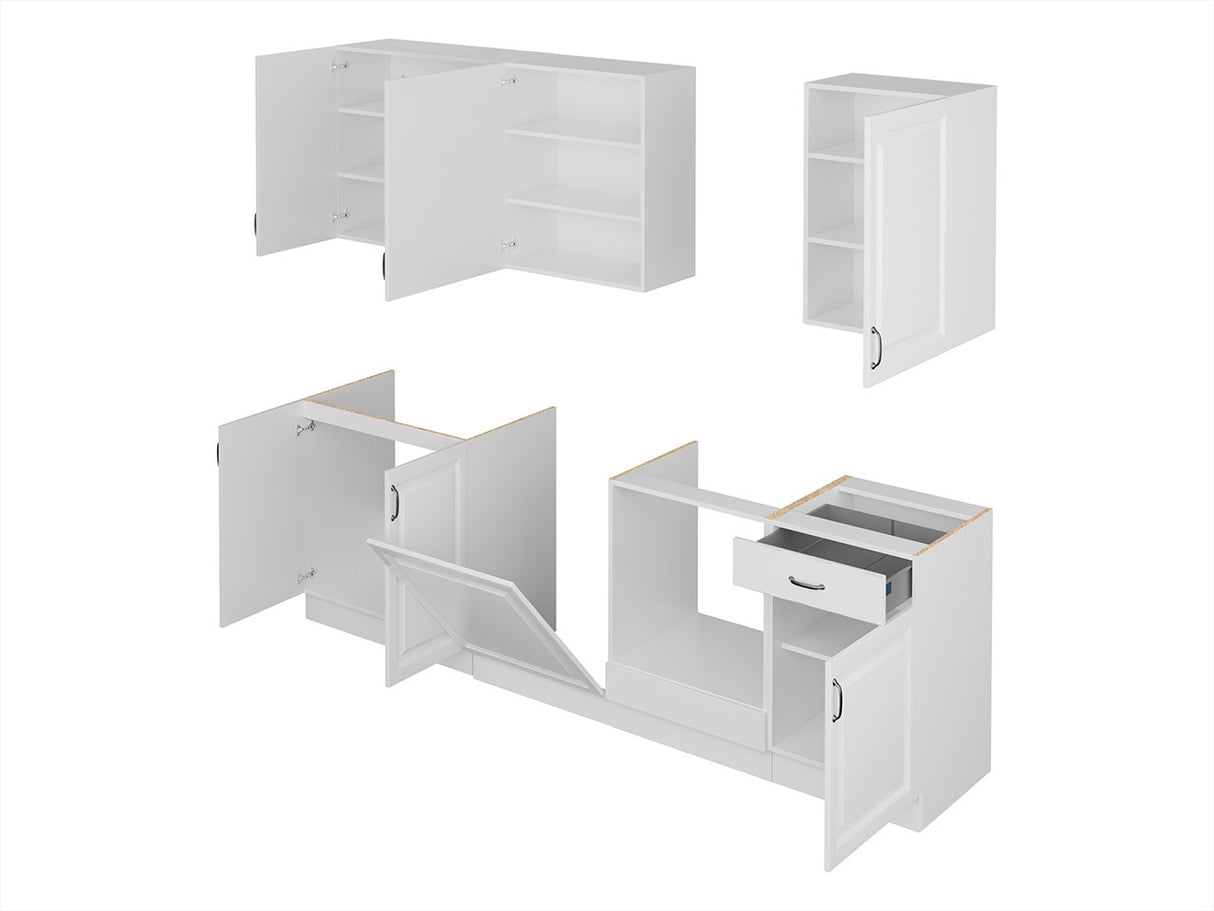 Moduláris konyha szett RETROLINE V (Fehér), : Nem, -világítás: Nem 4552831
