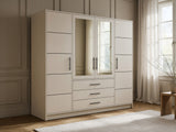 Gardróbszekrény BALI D4, Szín: Kasmír 4557584