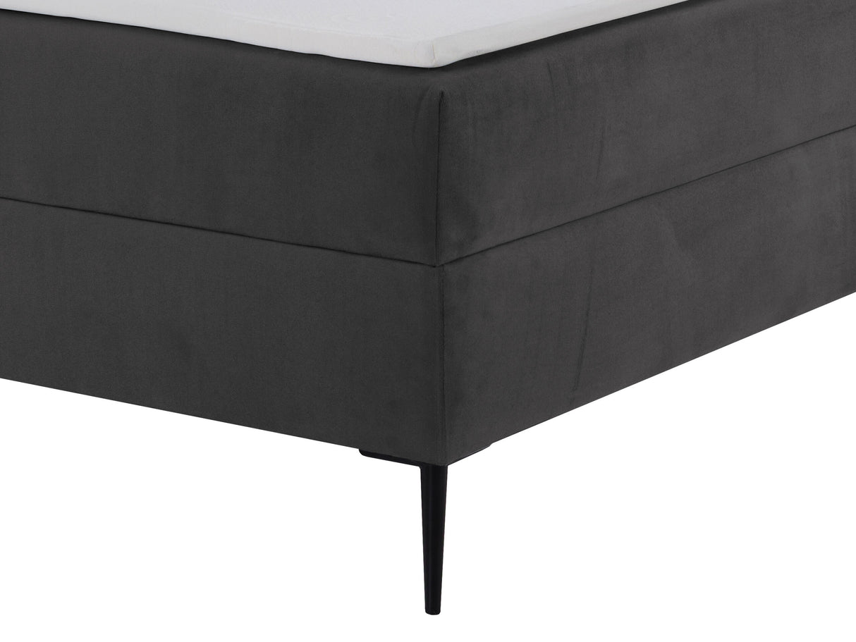 Kontinentális ágy PORTES + topper, Szín: Polo 897, Alvó felület mérete: 160 x 200 cm