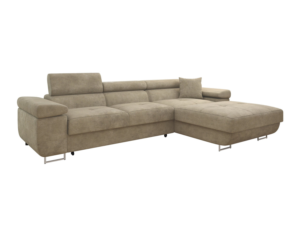 Sarokkanapé TOREZIO MINI, Szín: Lumo 30, Változatok: Jobb