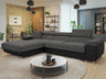 Sarokkanapé TOREZIO MINI, Szín: Soft 011 + Lux 06, Változatok: Bal 4566048