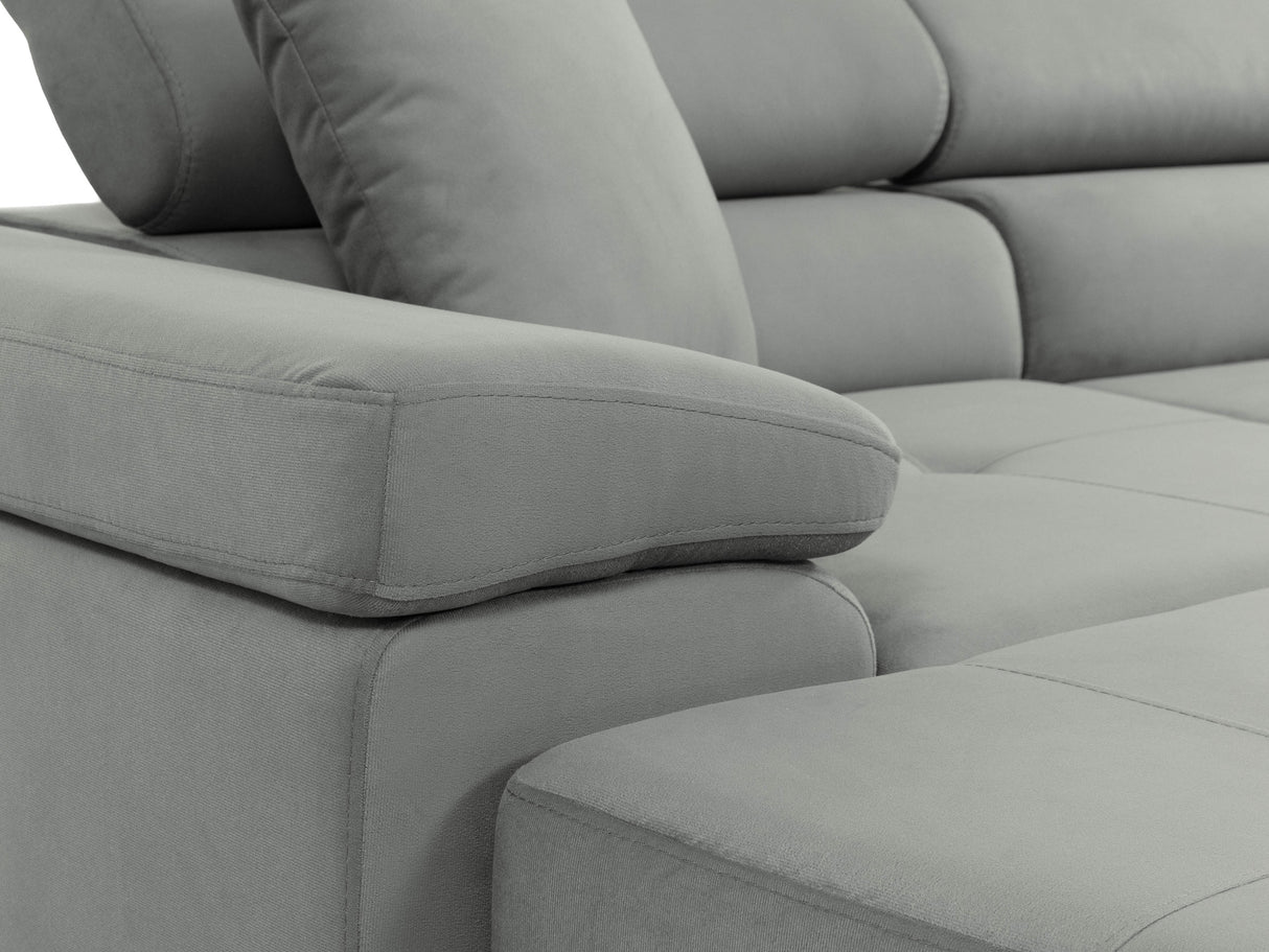 Sarokkanapé TOREZIO MINI, Szín: Lumo 30, Változatok: Jobb