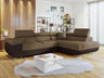 Sarokkanapé TOREZIO, Szín: Soft 066 + Lux 03, Változatok: Jobb 4566924