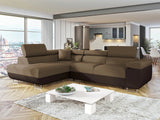 Sarokkanapé TOREZIO, Szín: Soft 066 + Lux 03, Változatok: Bal 4567158