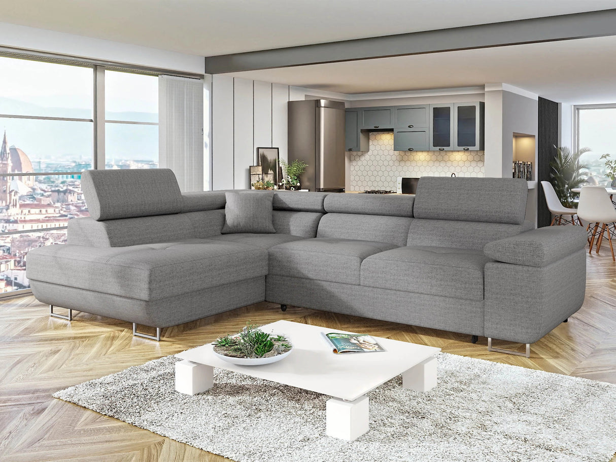 Sarokkanapé TOREZIO, Szín: Lux 05, Változatok: Bal 4567166